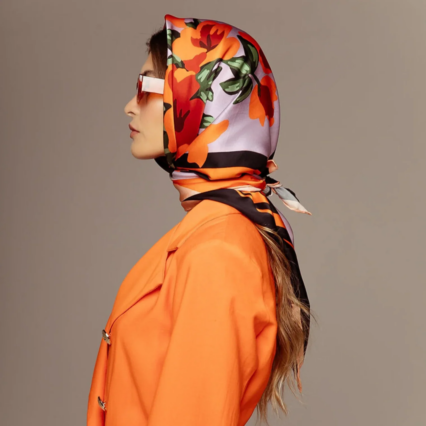 By Femina Silk Scarf - The Unframed