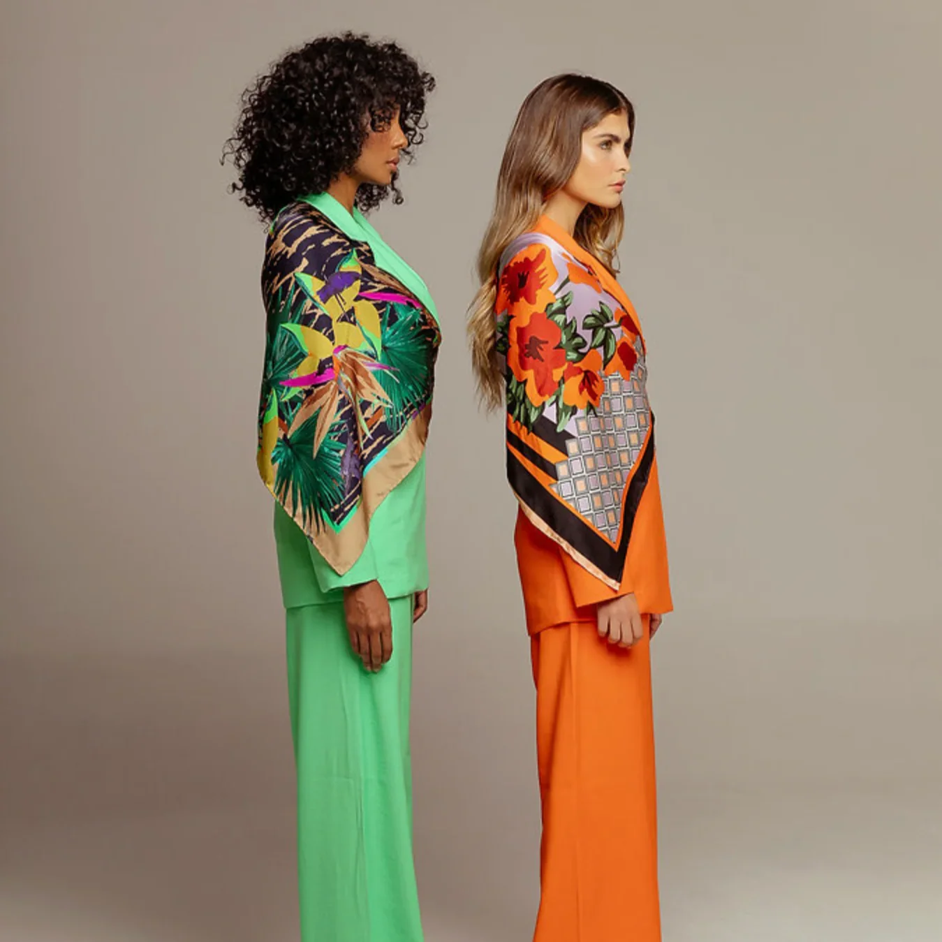 By Femina Silk Scarf - The Unframed