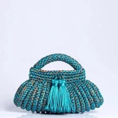 Catarina Mina Cantiga Crochet Handbag - Lachesis London