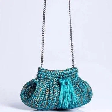 Catarina Mina Cantiga Crochet Handbag - Lachesis London
