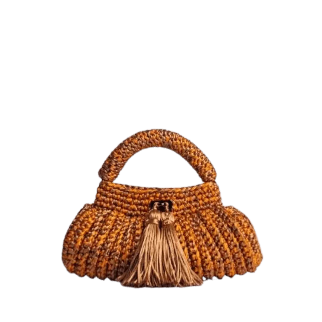 Catarina Mina Cantiga Crochet Handbag - Lachesis London