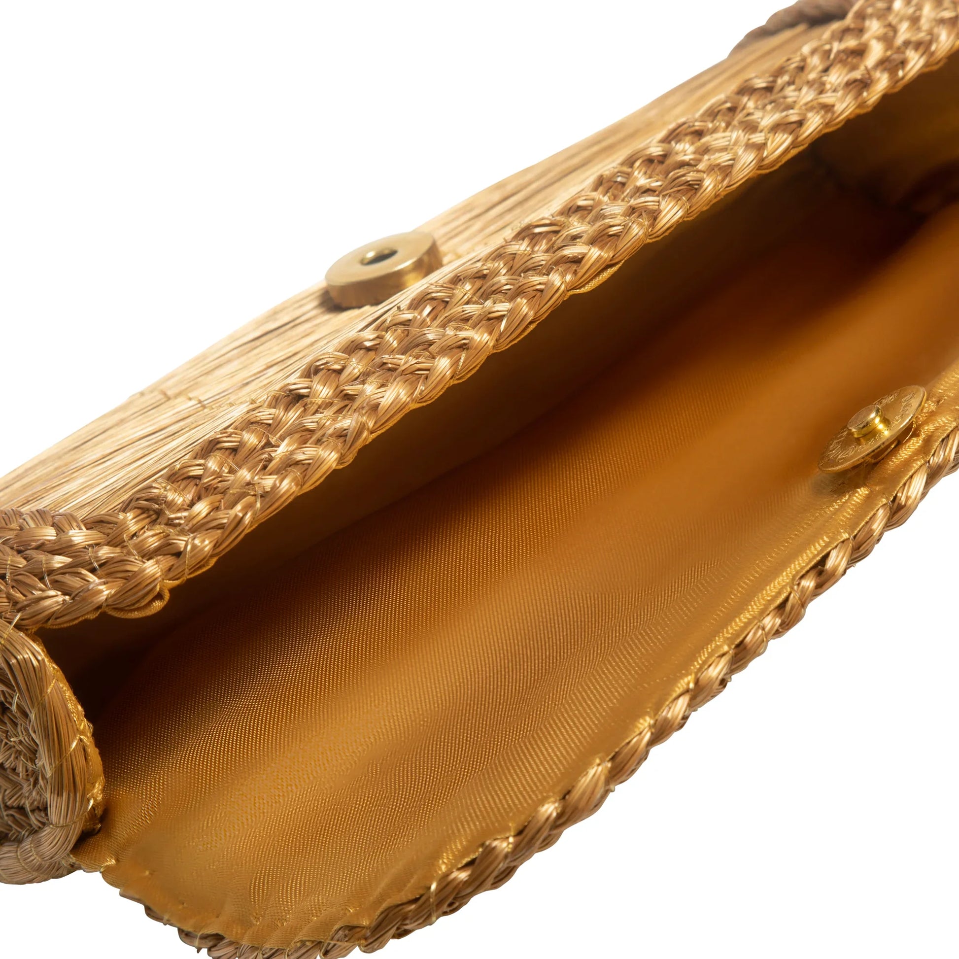 Golden Grass Clutch Bag - Lachesis London