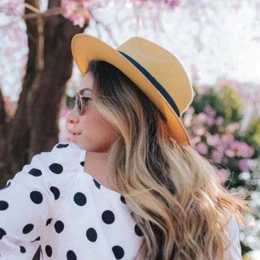 Lachesis by Malu Pires Panama Style Beige Hat - Lachesis London