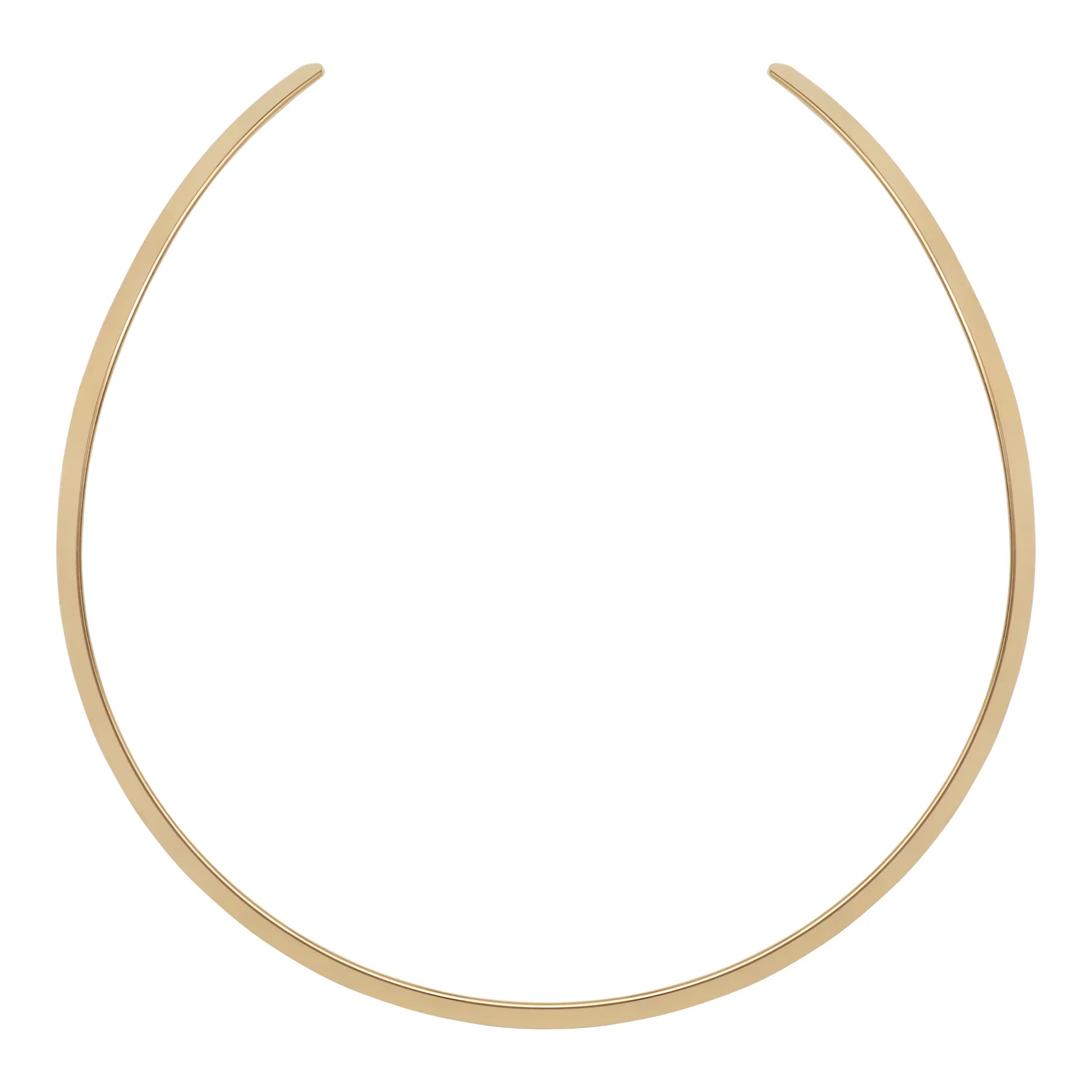 Lachesis Citrine Triad Gold Torque Necklace - Cinque - Lachesis London