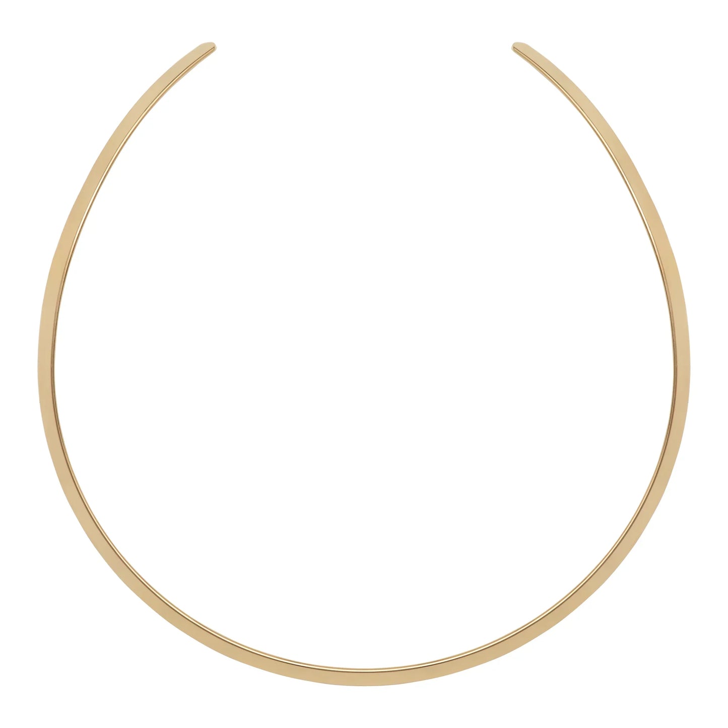 Lachesis Citrine Triad Gold Torque Necklace - Due - Lachesis London