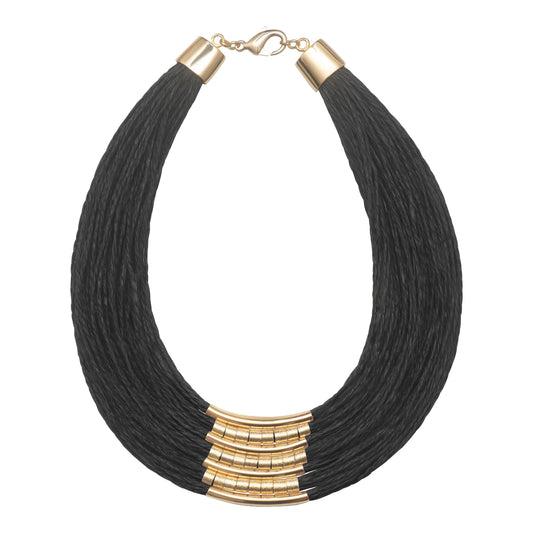 Mãos da Terra Golden Rice Straw Necklace - Lachesis London