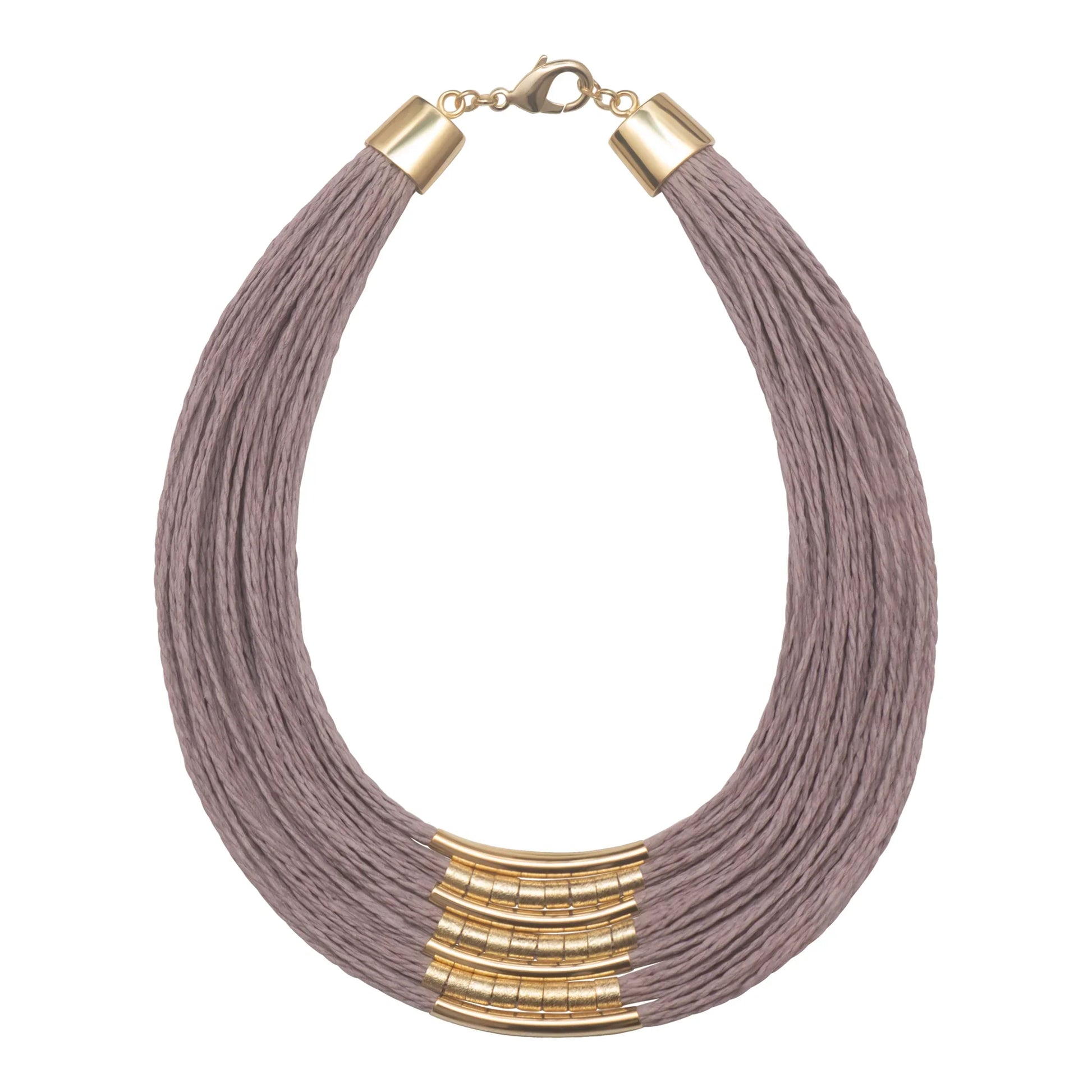 Mãos da Terra Golden Rice Straw Necklace - Lachesis London