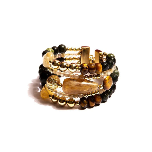 Mãos da Terra Onyx Beads Bracelet - Lachesis London