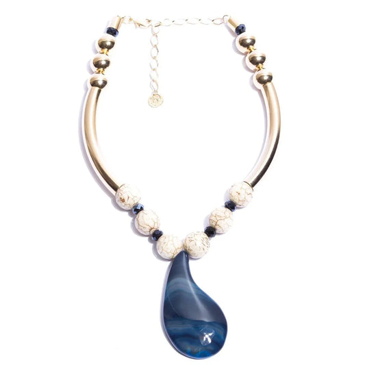 Mãos da Terra Teardrop Necklace - Lachesis London