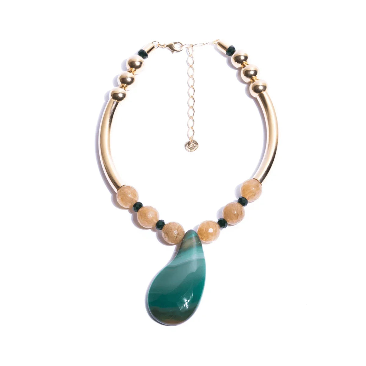 Mãos da Terra Teardrop Necklace - Lachesis London
