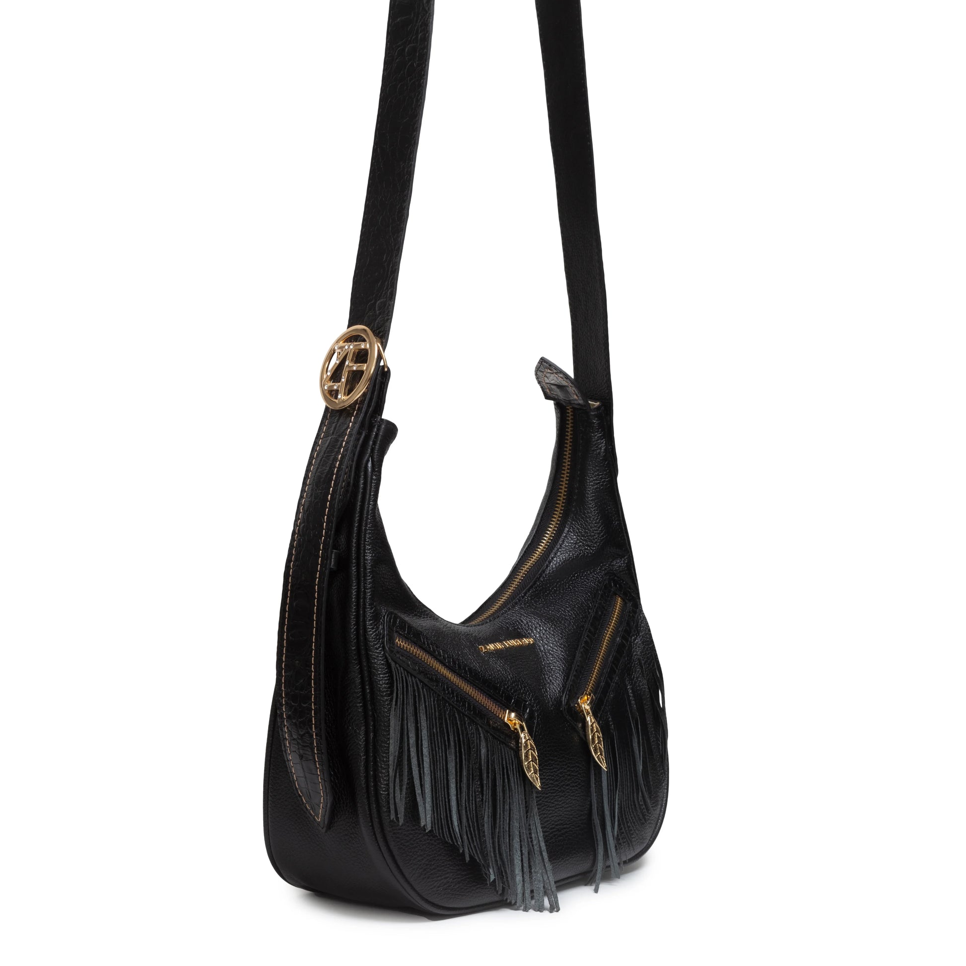 NEW COLLECTION - Zanir Furtado Aguapé Black Bag - Lachesis London