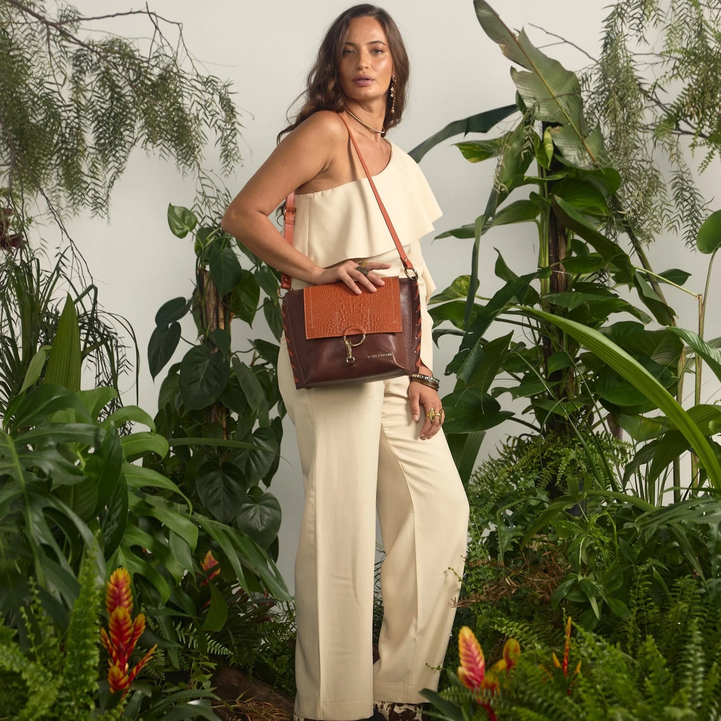NEW COLLECTION - Zanir Furtado Ibiporǎ Brown & Orange Bag - Lachesis London