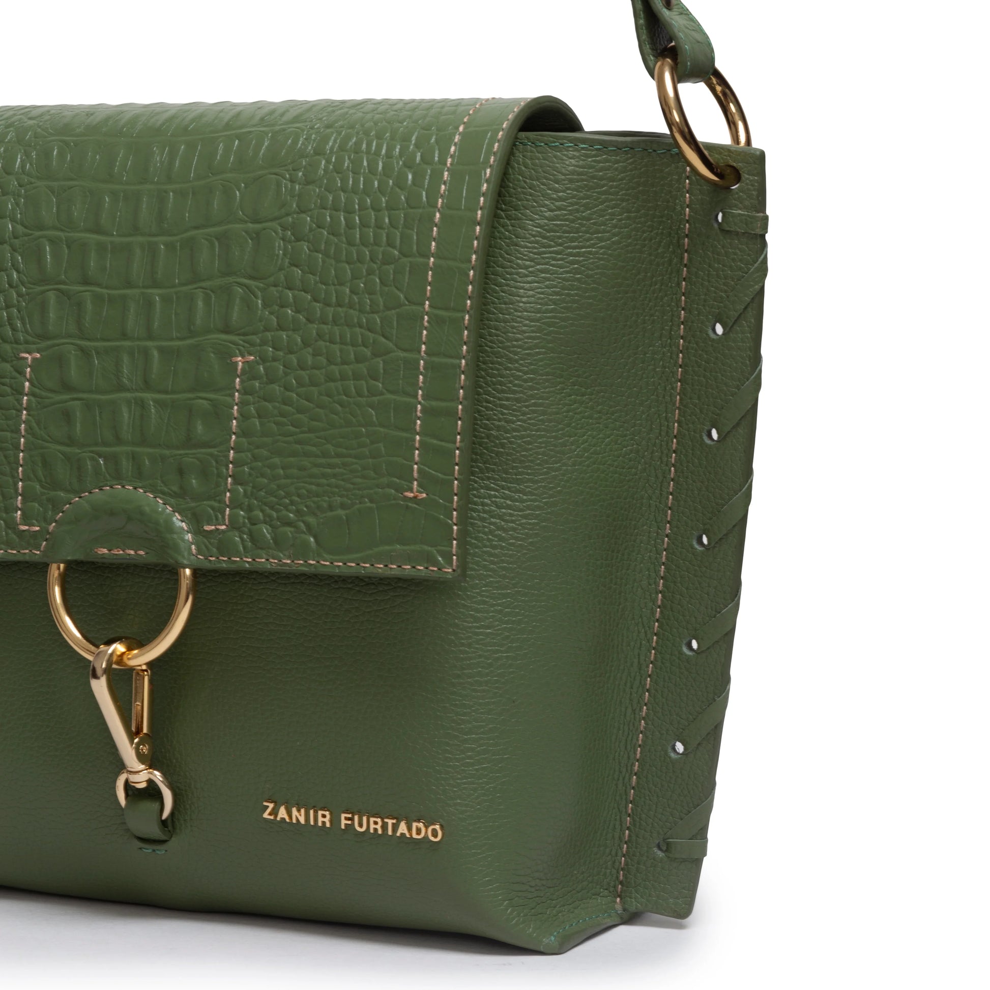 NEW COLLECTION - Zanir Furtado Ibiporǎ Green Bag - Lachesis London