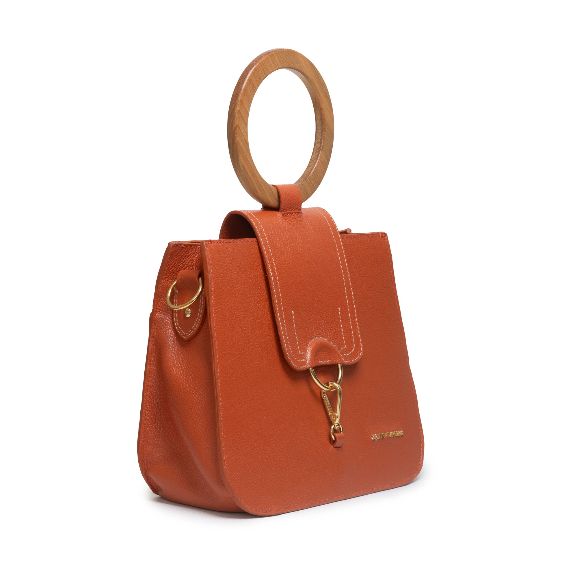 NEW COLLECTION - Zanir Furtado Marruá Bag Burnt Orange - Lachesis London