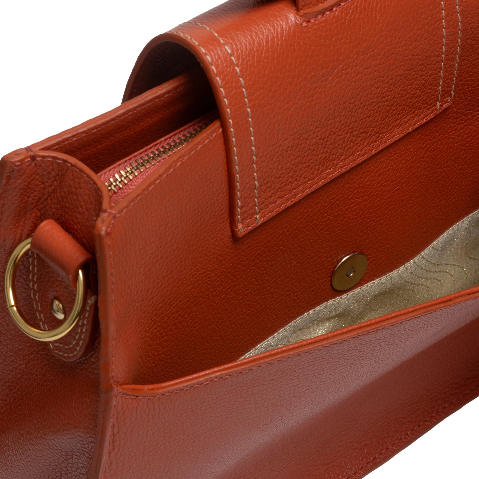 NEW COLLECTION - Zanir Furtado Marruá Bag Burnt Orange - Lachesis London