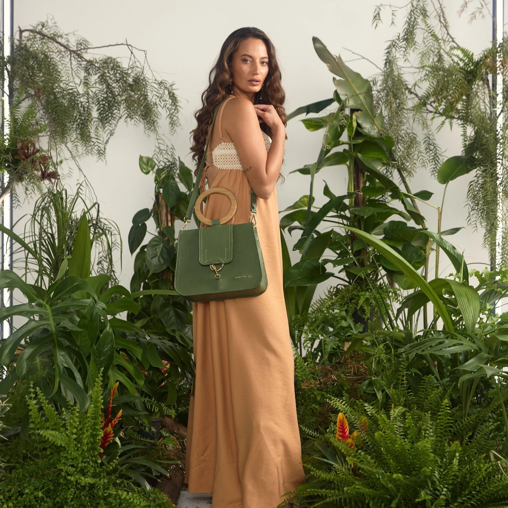 NEW COLLECTION - Zanir Furtado Marruá Bag Green - Lachesis London