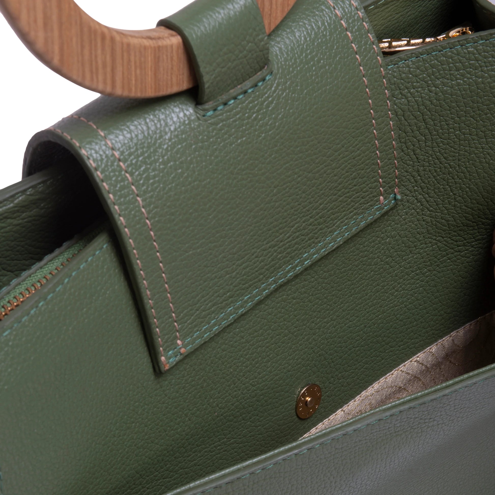 NEW COLLECTION - Zanir Furtado Marruá Bag Green - Lachesis London