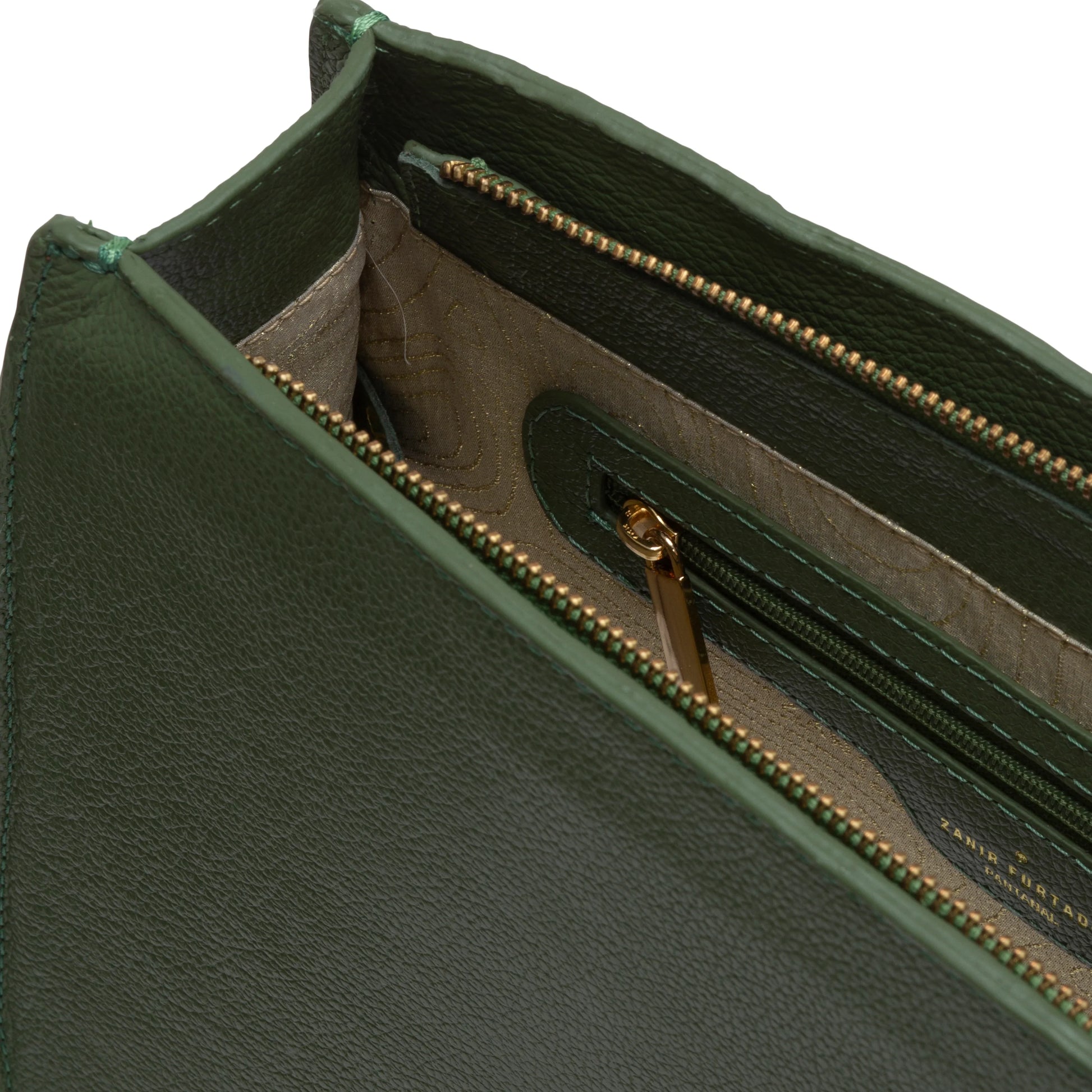 NEW COLLECTION - Zanir Furtado Marruá Bag Green - Lachesis London