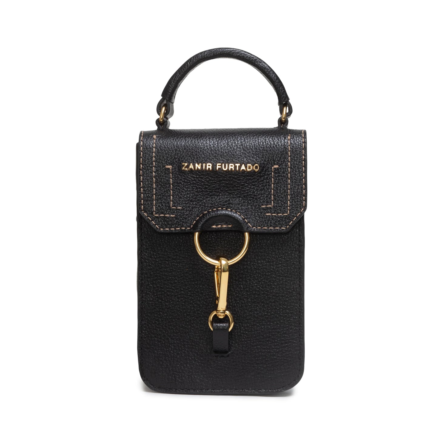 NEW COLLECTION - Zanir Furtado Thalia Small Black Bag - Lachesis London