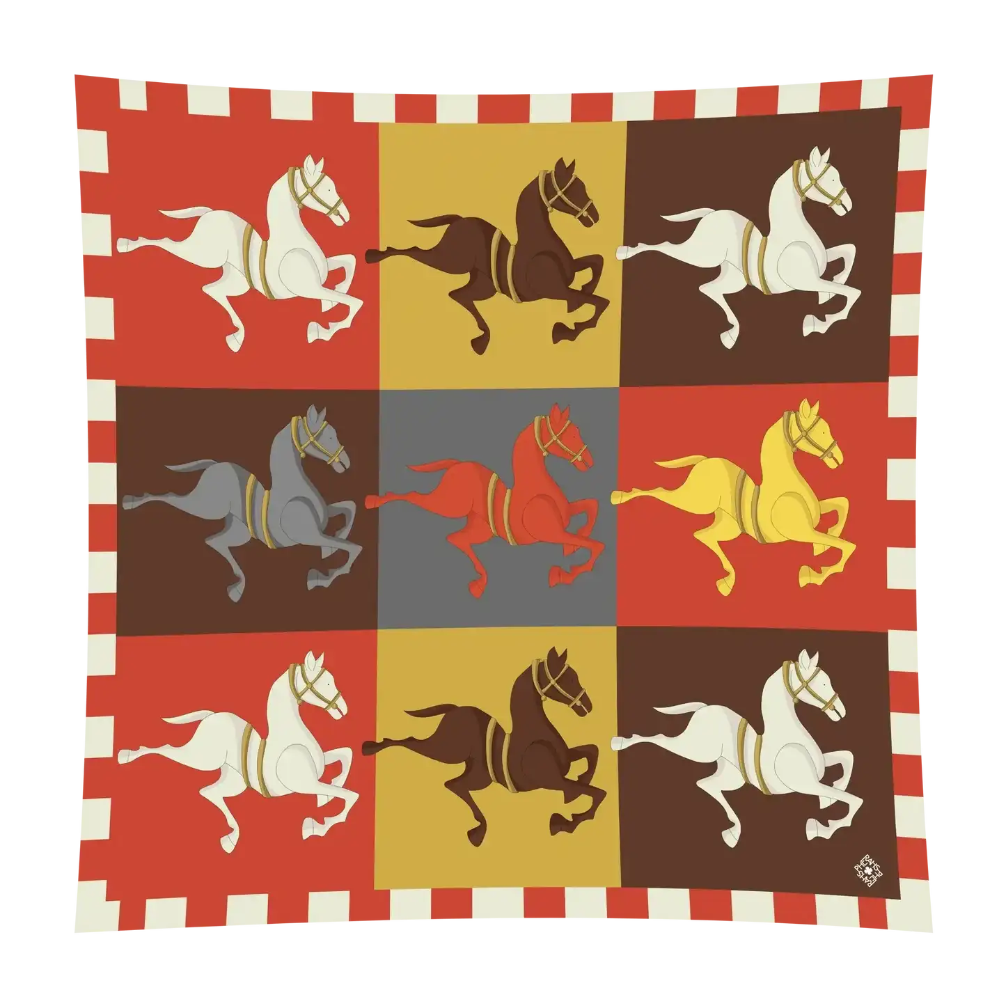Pherahs Silk Twill Sun Scarf - Lachesis London