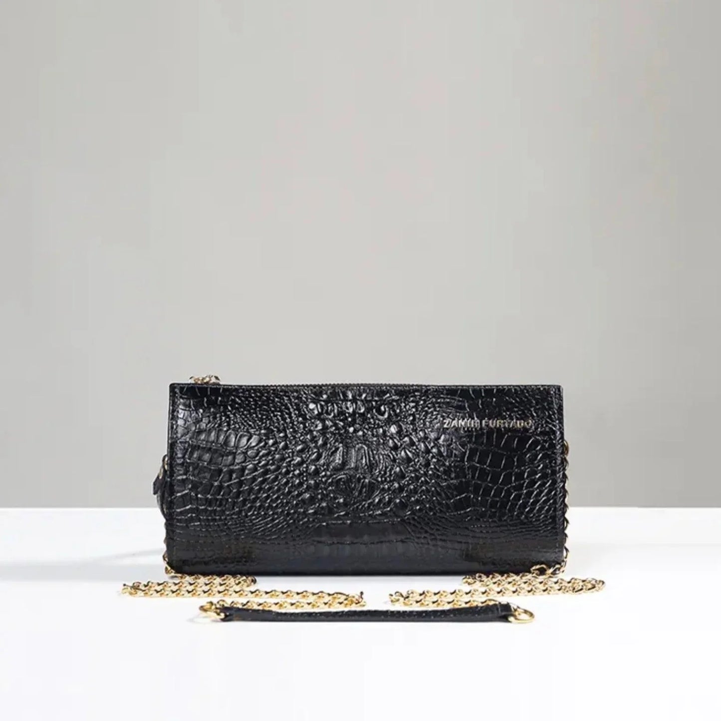 Zanir Furtado Charme Clutch Bag - Black - Lachesis London