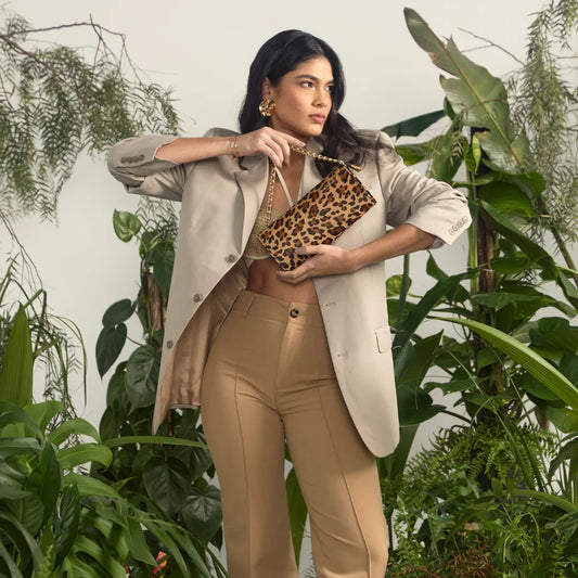 Zanir Furtado Charme Clutch Bag - Leopard - Lachesis London