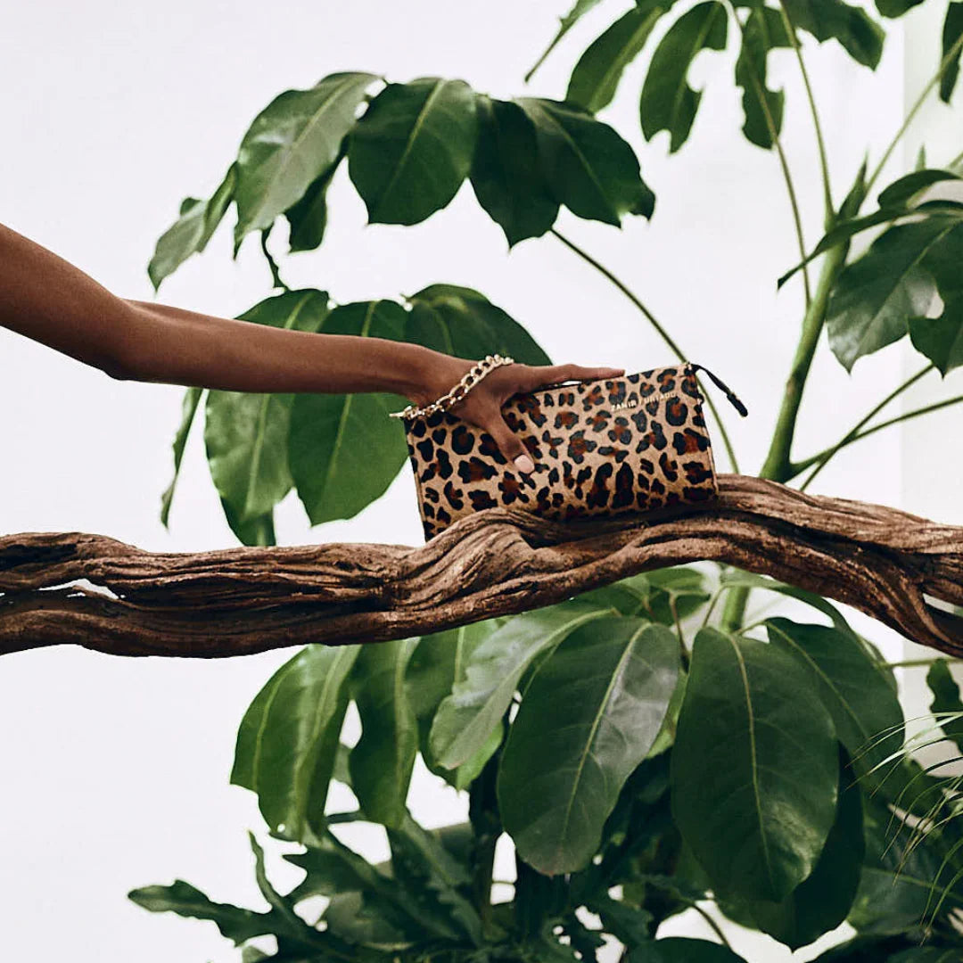 Zanir Furtado Charme Clutch Bag - Leopard - Lachesis London