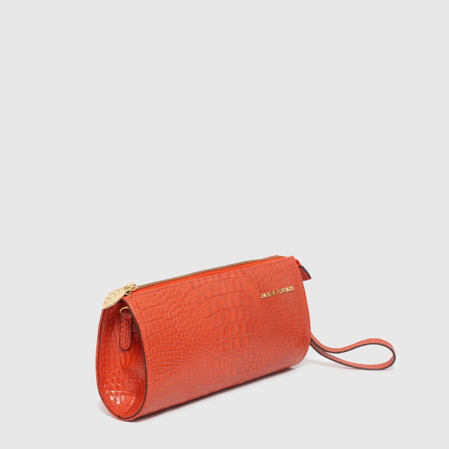 Zanir Furtado Charme Clutch Bag - Orange - Lachesis London