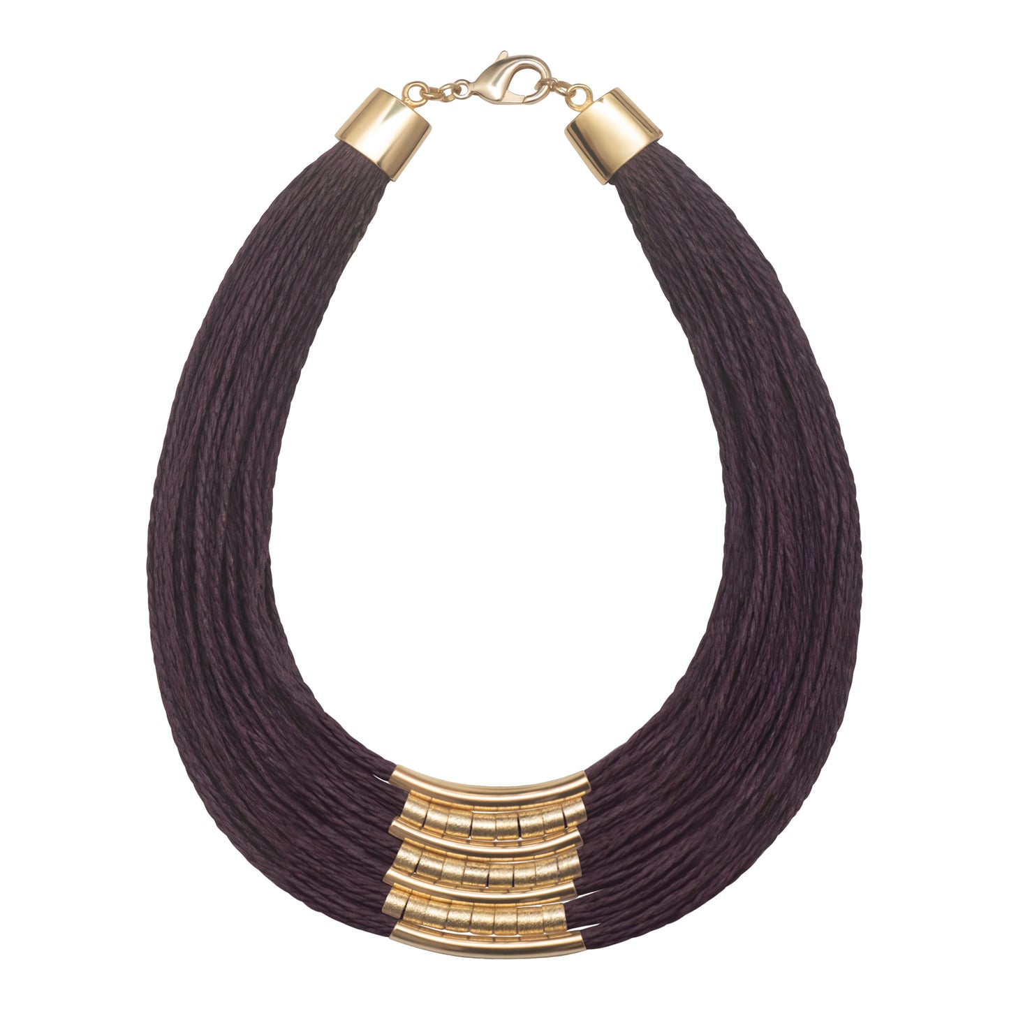 Mãos da Terra Golden Rice Straw Necklace