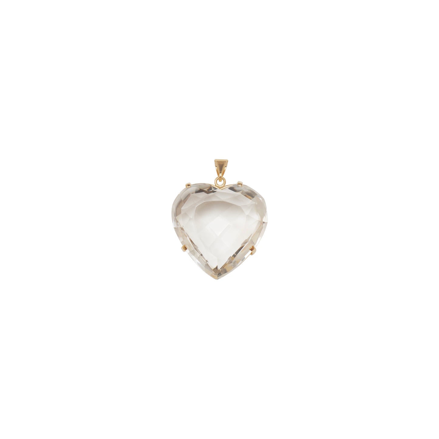 Lachesis Crystal Heart Pendant