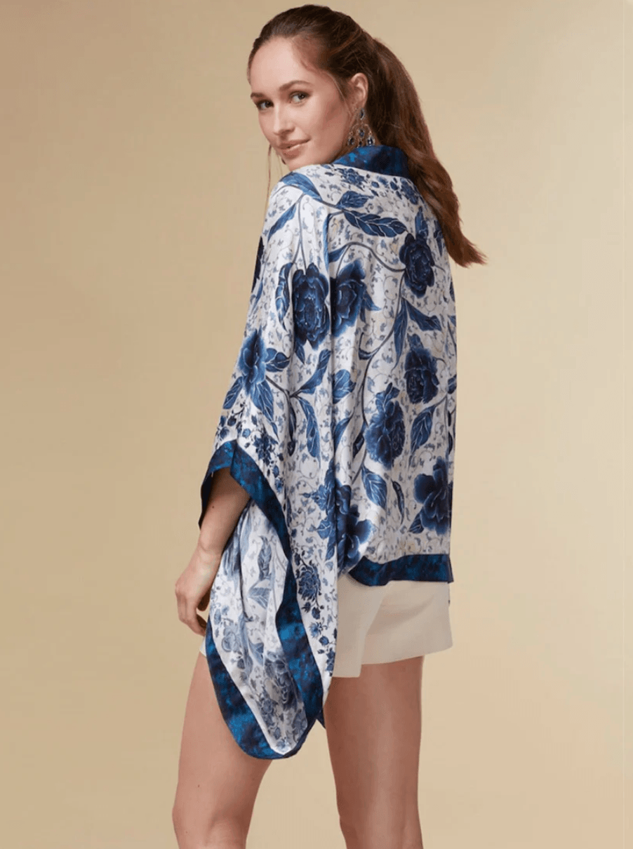 Jessica Kayll Florence Silk Kimono Top
