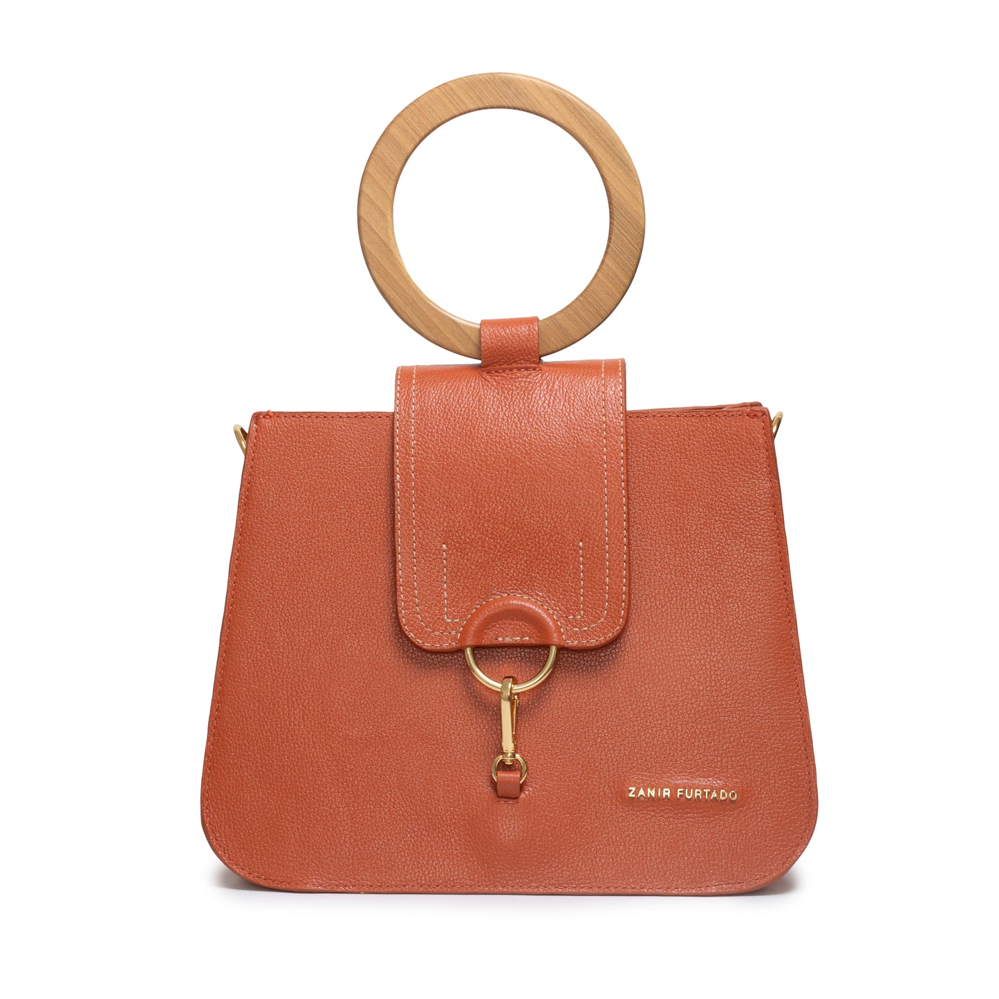 NEW COLLECTION - Zanir Furtado Marruá Bag Burnt Orange