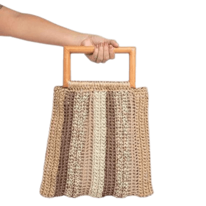 Catarina Mina Dengo Crochet Handbag - Lachesis London 