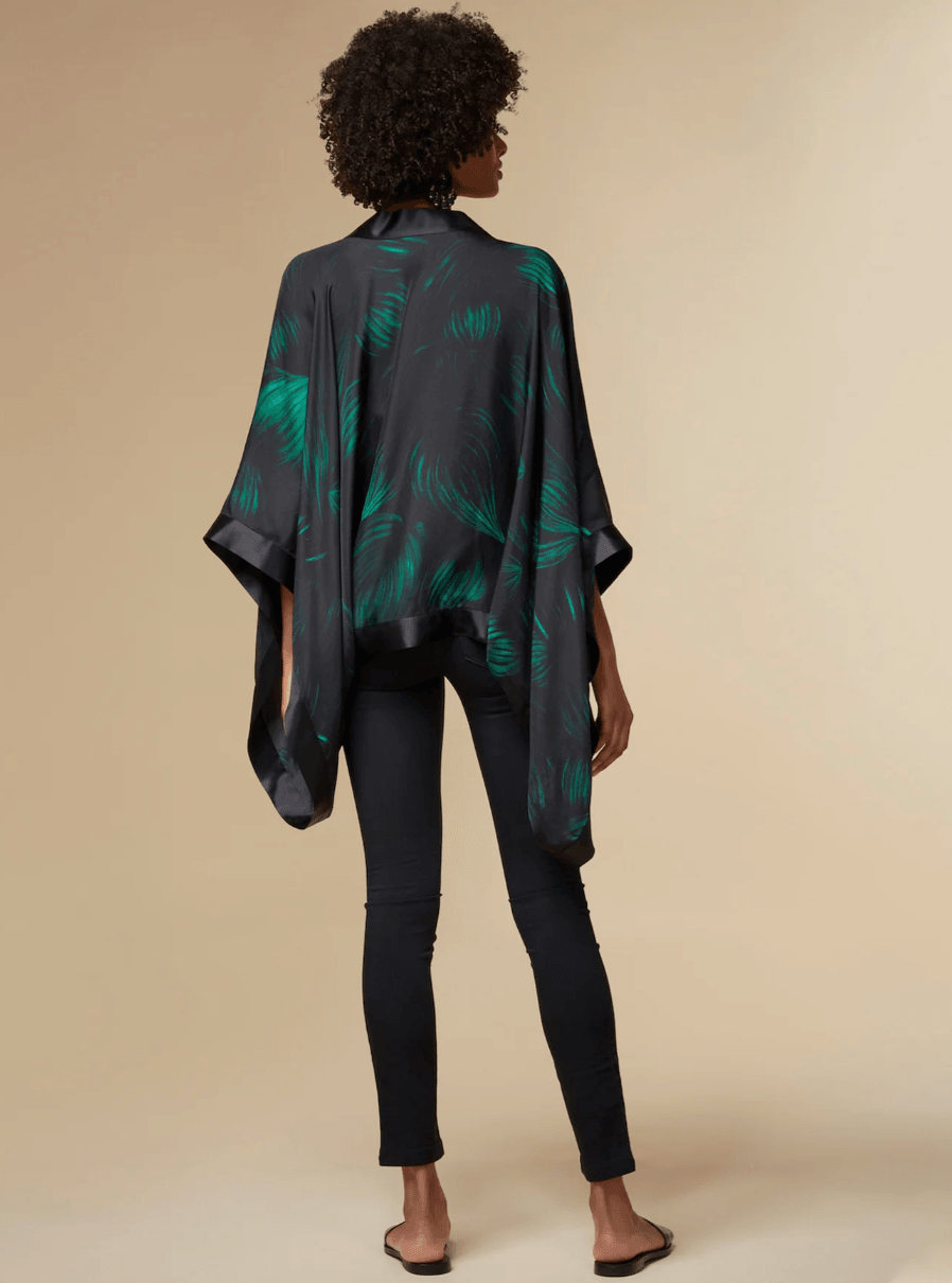 Jessica Kayll Kate Silk Kimono Top - Lachesis London 