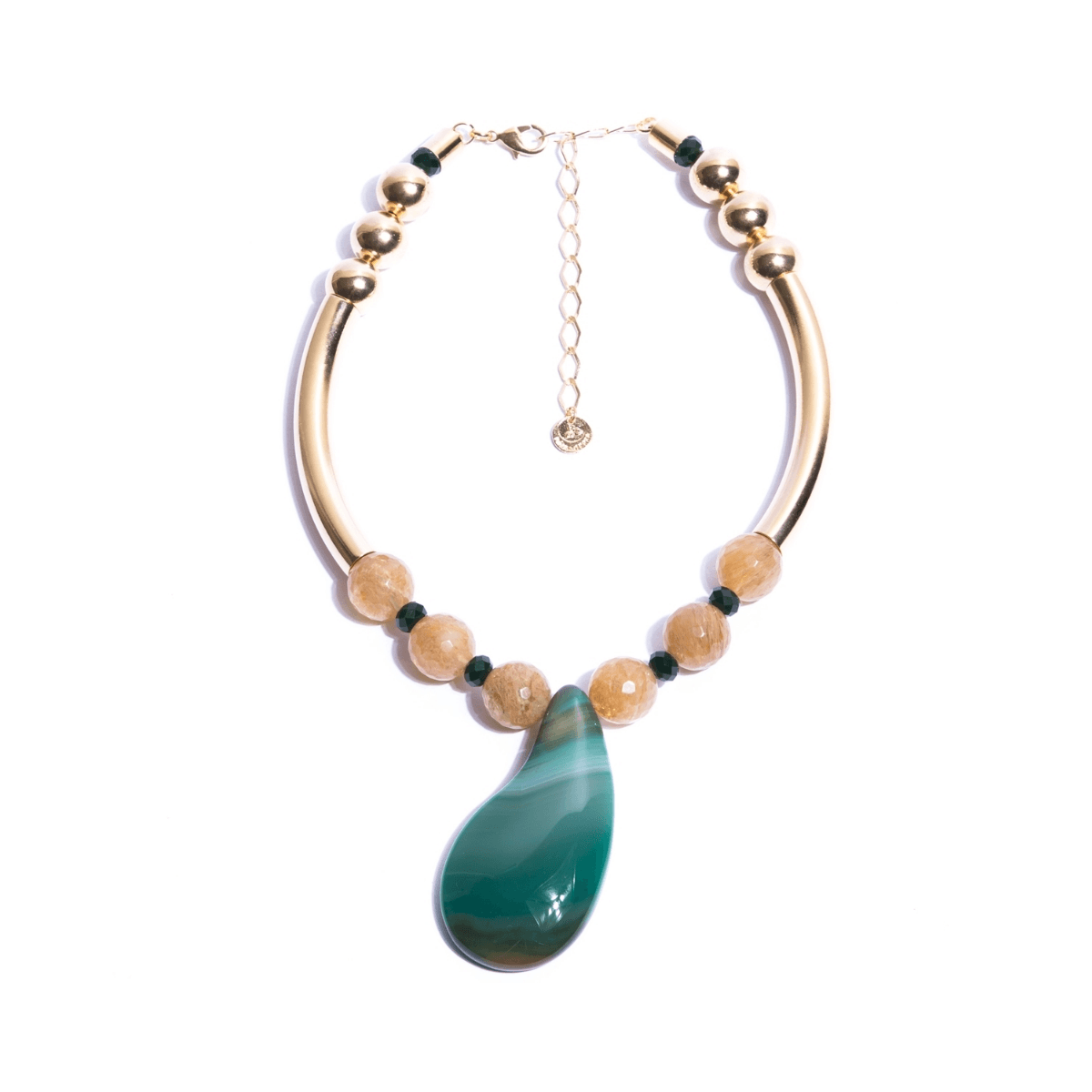 Mãos da Terra Teardrop Necklace - Lachesis London 