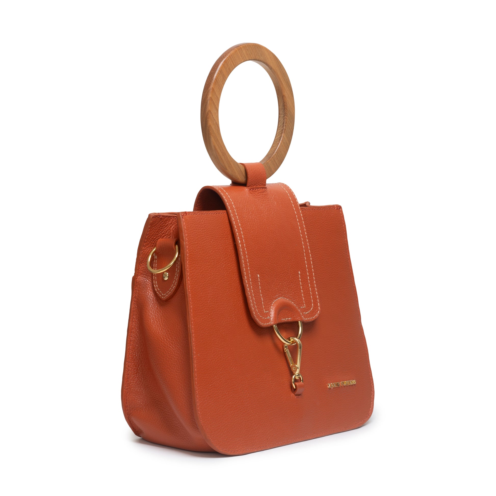 NEW COLLECTION - Zanir Furtado Marruá Bag Burnt Orange - Lachesis London 