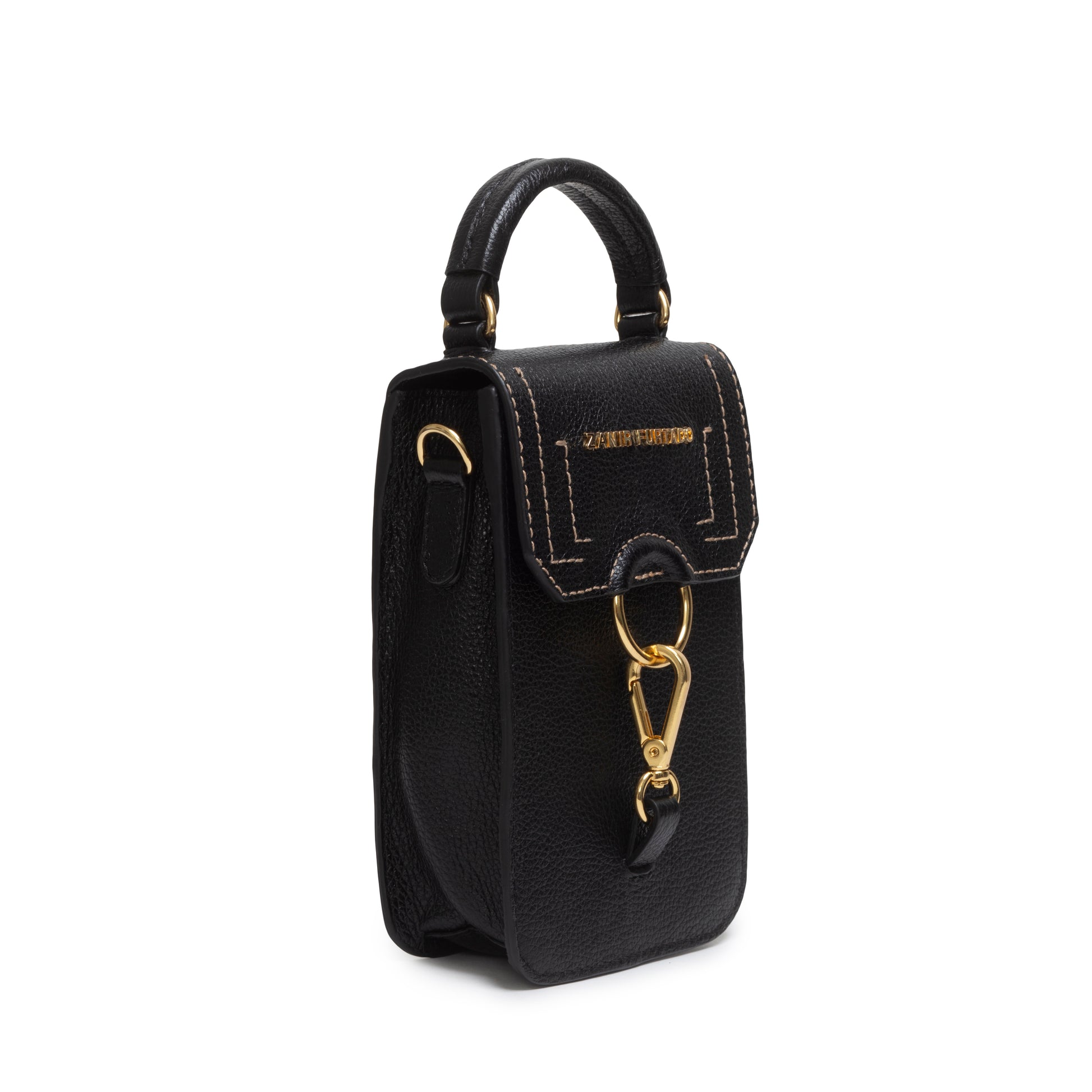 NEW COLLECTION - Zanir Furtado Thalia Small Black Bag - Lachesis London 