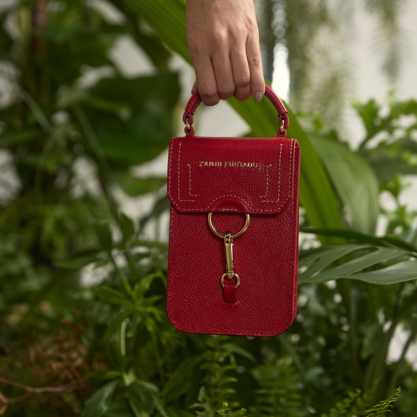 NEW COLLECTION - Zanir Furtado Thalia Small Red Bag