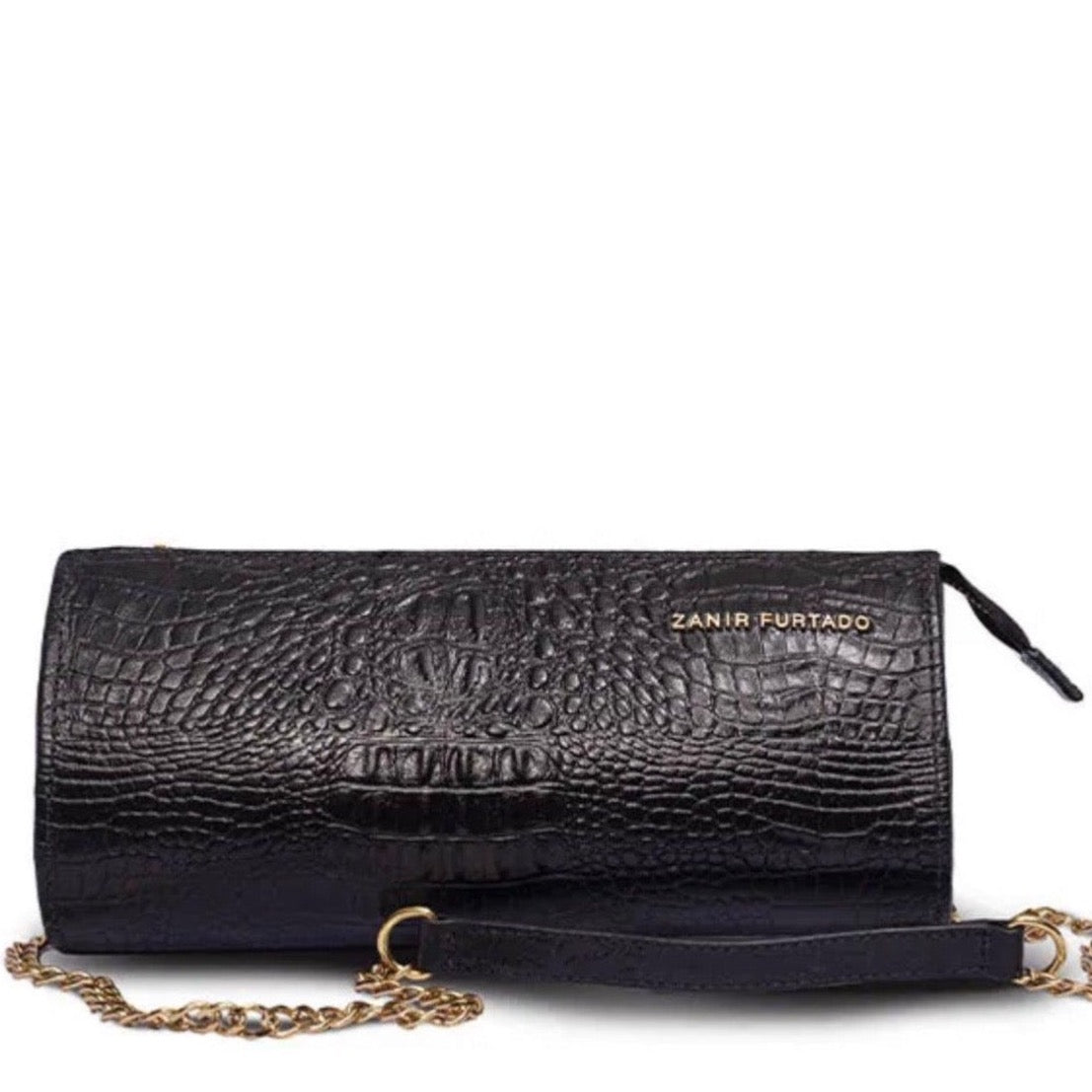 Zanir Furtado Charme Clutch Bag - Black - Lachesis London 