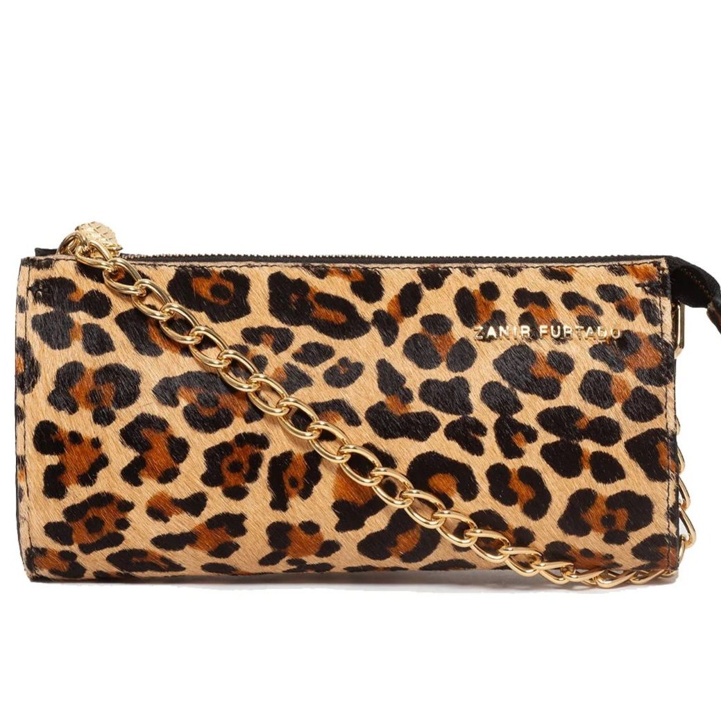 Zanir Furtado Charme Clutch Bag - Leopard - Lachesis London 